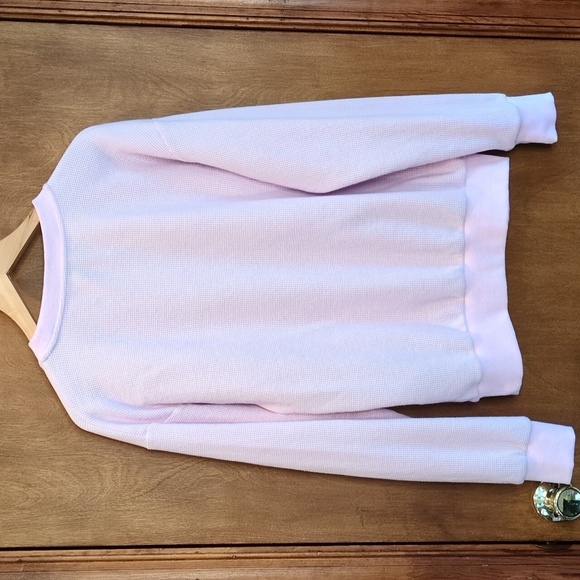 Comfrt Waffle Weave Sweatshirt Size XS - Picture 4 of 6